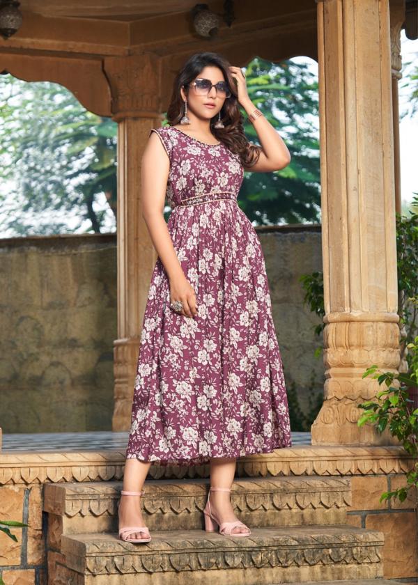 Psyna 1891 Size Set Fancy Long Kurti Collection